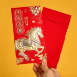 6-piece Chinese Red Envelope - Wishing you a Happy New Year 2026 (Year of the Horse)