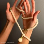 OM MANI PADME HUM CATCHER Lucky and Lustful Reincarnation Yuzuru Bracelet
