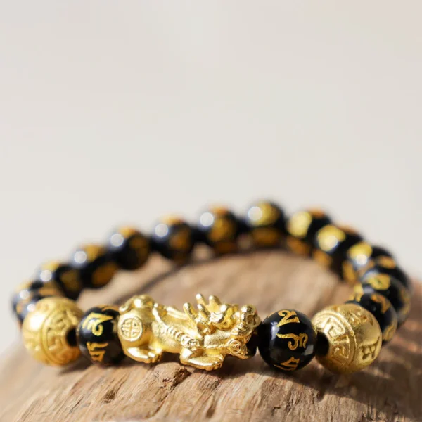 Pixiu Obsidian Wealth Bracelet