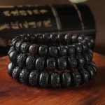 Tibetan lightning strike wooden protective bracelet