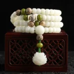 OM MANI PADME HUM CATCHER Lucky and Lustful Reincarnation Yuzuru Bracelet
