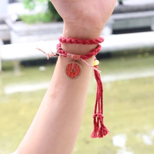 Mountain Spirit Red String Bracelet