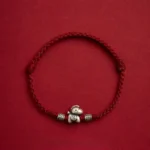 Year of the Horse 999 Sterling Silver String Braided Protection Bracelet