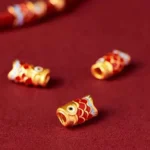 925 Sterling Silver Handmade Koi Fish Wealth Success Braided Rope Bracelet