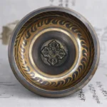 Tibetan Meditation Bowl for Healing and Mindfulness Om Mani Padme Hum Singing Bowl