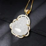 Good Luck Laughing Buddha Necklace