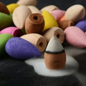 Mixed Aroma Backflow Incense 50 Cones Pack