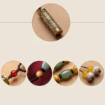 Tibet Om Mani Padme Hum Agate Shurangama Sutra Protection Necklace Pendant