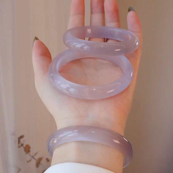 Natural Chalcedony Wealth Bangle