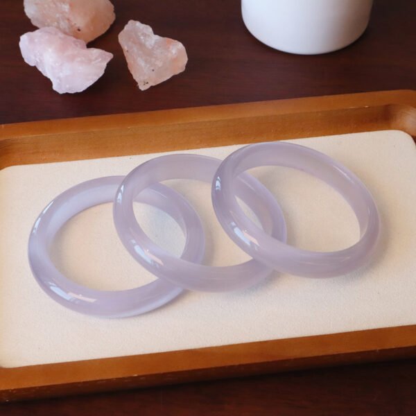 Natural Chalcedony Wealth Bangle