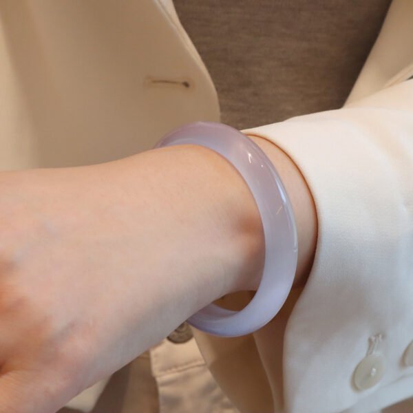 Natural Chalcedony Wealth Bangle