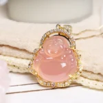 Good Luck Laughing Buddha Necklace