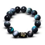 Natural Rainbow Obsidian Positive Transformation Bracelet