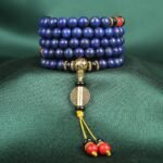 Tibetan Mala Lapis Lazuli Positive Bracelet