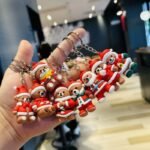 Christmas Bear Keychain Set (10 pieces)