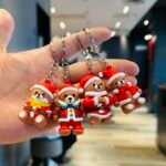 Christmas Bear Keychain Set (10 pieces)