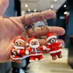 Christmas Bear Keychain Set (10 pieces)