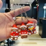 Christmas Bear Keychain Set (10 pieces)
