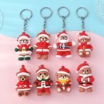 Christmas Bear Keychain Set (10 pieces)