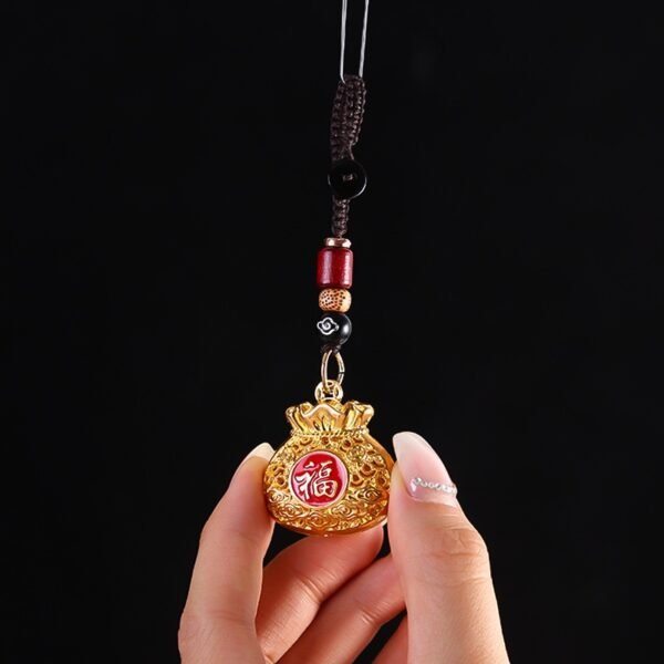 New Chinese style lucky bag keychain/lucky bag ornament
