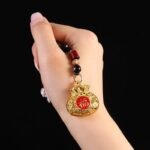 New Chinese style lucky bag keychain/lucky bag ornament