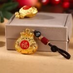 New Chinese style lucky bag keychain/lucky bag ornament