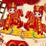 2026 Year of the Horse Zodiac Door Stickers