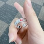 Longhushan Taoist Culture Silver Ring, Ziwei Taboo (Mountain Spirit Thunder Ancestor, Rain-Grand Ear) Protective Ring