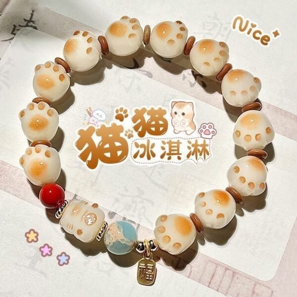 "Cat Ice Cream" Adorable Bracelet