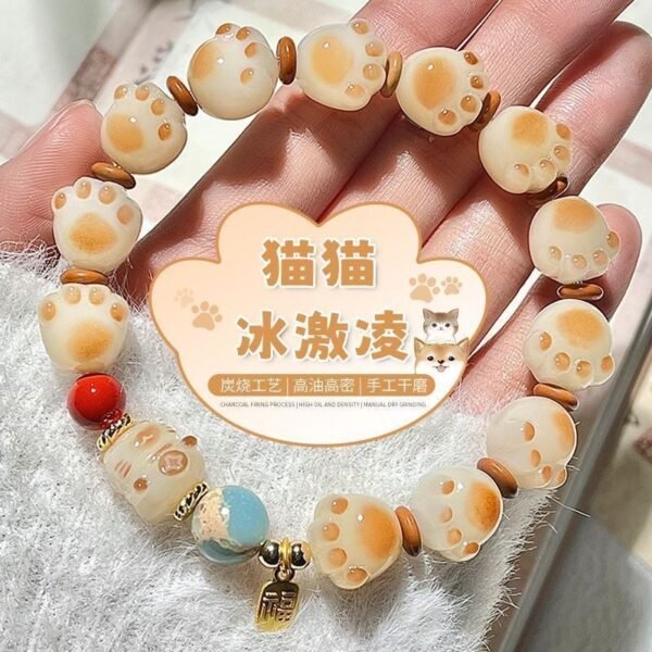 "Cat Ice Cream" Adorable Bracelet